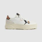 blanquecino zapatillas kore retry de piel Pepe Jeans 06X4571 mujer