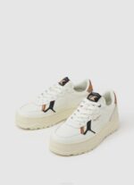 blanquecino zapatillas kore retry de piel Pepe Jeans 06X4571 mujer - Imagen 3