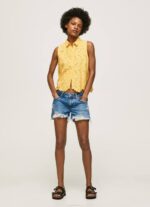 brillar camisa con abertura en la sisa Pepe Jeans 06X4330 mujer - Imagen 2