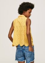 brillar camisa con abertura en la sisa Pepe Jeans 06X4330 mujer - Imagen 5