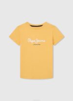 brillar camiseta básica con logo Pepe Jeans 06X41636 chico