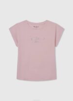 brillar camiseta sin mangas con logo estampado Pepe Jeans 06X41432 chica - Imagen 3