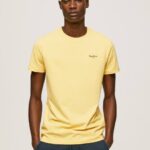 brillar playera con logo estampado Pepe Jeans 06X4943 hombres