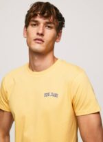brillar playera con logo estampado Pepe Jeans 06X4972 hombres