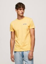 brillar playera con logo estampado Pepe Jeans 06X4972 hombres - Imagen 3