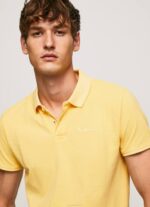 brillar polo de piqué con logo bordado Pepe Jeans 06X41081 hombres
