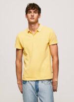 brillar polo de piqué con logo bordado Pepe Jeans 06X41081 hombres - Imagen 3