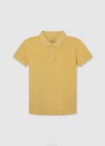 brillar polo de piqué con logo bordado Pepe Jeans 06X41665 chico