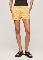 brillar shorts de algodón de corte estándar Pepe Jeans 06X4518 mujer - Imagen 2