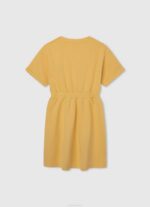 brillar vestido corto con cuello redondo Pepe Jeans 06X41389 chica - Imagen 2