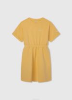 brillar vestido corto con cuello redondo Pepe Jeans 06X41389 chica