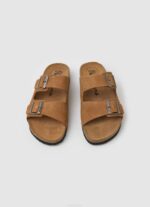 broncearse sandalias de ante bio Pepe Jeans 06X41273 hombres - Imagen 2