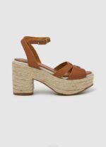 broncearse sandalias de cuero de día de caramelo Pepe Jeans 06X4645 mujer - Imagen 2