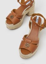 broncearse sandalias de cuero de día de caramelo Pepe Jeans 06X4645 mujer - Imagen 4
