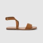 broncearse sandalias planas Irma Log de piel Pepe Jeans 06X4660 mujer