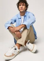 broncearse zapatillas yogi street de piel Pepe Jeans 06X41170 hombres