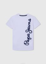 calabaza naranja camiseta con efecto desgastado Pepe Jeans 06X41621 chico - Imagen 5
