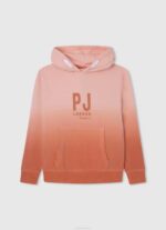 calabaza naranja jersey con capucha descolorida Pepe Jeans 06X41583 chico