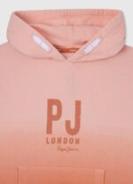 calabaza naranja jersey con capucha descolorida Pepe Jeans 06X41583 chico - Imagen 3
