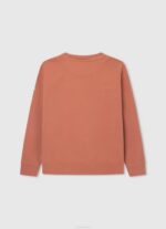 calabaza naranja jersey de algodón teñido en prenda Pepe Jeans 06X41602 chico - Imagen 2