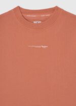 calabaza naranja jersey de algodón teñido en prenda Pepe Jeans 06X41602 chico - Imagen 3