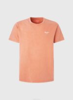 calabaza naranja playera con logo estampado Pepe Jeans 06X4944 hombres - Imagen 5