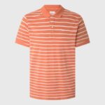 calabaza naranja playera tipo polo con estampado de rayas Pepe Jeans 06X41091 hombres