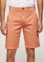 calabaza naranja shorts chinos de algodón Pepe Jeans 06X41132 hombres - Imagen 3