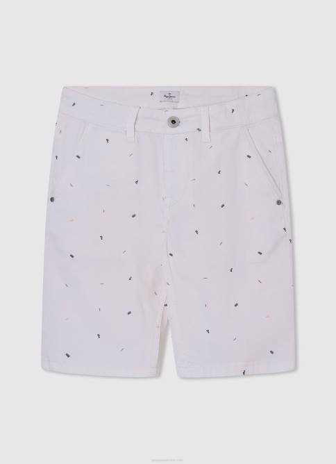calabaza naranja shorts chinos de corte regular Pepe Jeans 06X41692 chico - Imagen 5