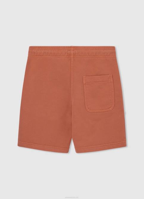 calabaza naranja shorts deportivos con logo estampado Pepe Jeans 06X41687 chico - Imagen 2