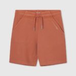 calabaza naranja shorts deportivos con logo estampado Pepe Jeans 06X41687 chico