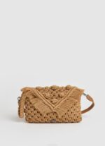 camello bandolera de macramé Pepe Jeans 06X4744 mujer