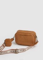 camello bolsa crossbody con logo en relieve Pepe Jeans 06X4714 mujer - Imagen 2
