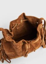 camello bolso bombonera de ante Pepe Jeans 06X4724 mujer - Imagen 4