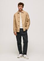 camello chaqueta utilitaria de lona Pepe Jeans 06X4827 hombres - Imagen 2