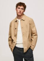 camello chaqueta utilitaria de lona Pepe Jeans 06X4827 hombres - Imagen 3