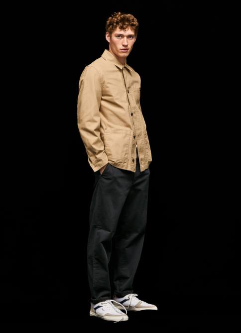 camello_chaqueta_utilitaria_de_lona_pepe_jeans_06x4827_hombres.jpg camello chaqueta utilitaria de lona Pepe Jeans 06X4827 hombres - Imagen 1