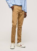 camello pantalones chinos slim james Pepe Jeans 06X41098 hombres - Imagen 2
