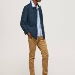 camello pantalones chinos slim james Pepe Jeans 06X41098 hombres