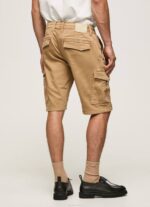 camello pantalones cortos de carga de Jared Pepe Jeans 06X41114 hombres - Imagen 4