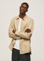camello playera de manga larga parker Pepe Jeans 06X41039 hombres - Imagen 3