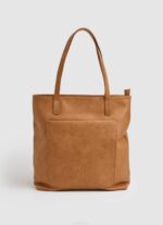 camello tote con logo en relieve Pepe Jeans 06X4710 mujer
