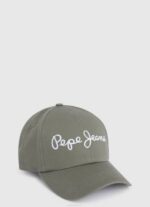 caqui harvard gorra básica con logo bordado Pepe Jeans 06X4783 mujer