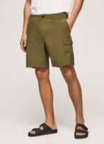 caqui harvard shorts de baño cargo fergus Pepe Jeans 06X41141 hombres - Imagen 2