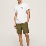 caqui harvard shorts de baño cargo fergus Pepe Jeans 06X41141 hombres