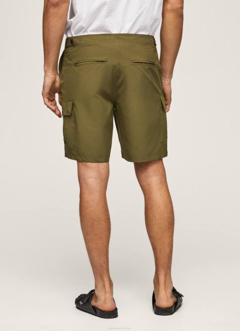caqui harvard shorts de baño cargo fergus Pepe Jeans 06X41141 hombres - Imagen 4