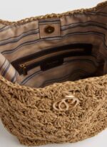 caramelo tote de paja tejida Pepe Jeans 06X4717 mujer - Imagen 3