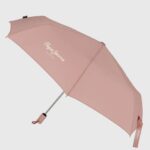 ceniza rosa paraguas automatico plegable macy Pepe Jeans 06X4788 mujer