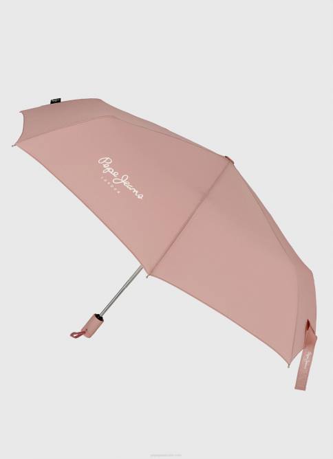 ceniza_rosa_paraguas_automatico_plegable_macy_pepe_jeans_06x4788_mujer.jpg ceniza rosa paraguas automatico plegable macy Pepe Jeans 06X4788 mujer - Imagen 1