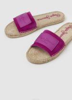 ciruela clara sandalias siva berry de piel Pepe Jeans 06X4680 mujer - Imagen 3